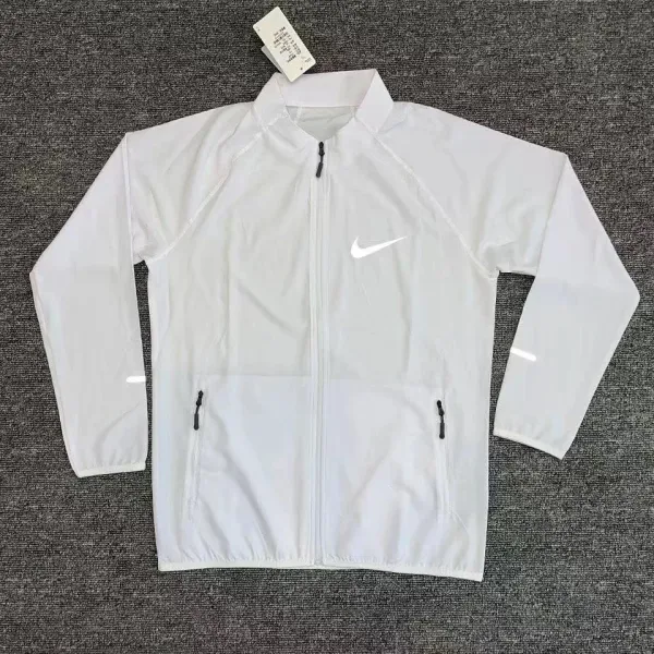 Nike Windrunner White Windbreaker - 1