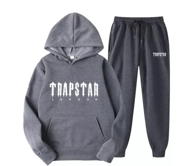 Trapstar London Gray Hoodie and Sweatpants Set - 6