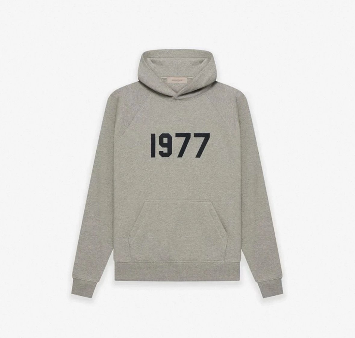 深麻灰连帽卫衣