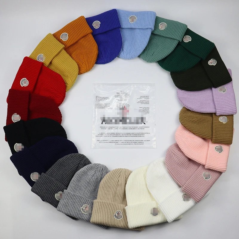 2025新款针织帽男款毛线帽跨境女士接头嘻哈套头网红速发冷帽