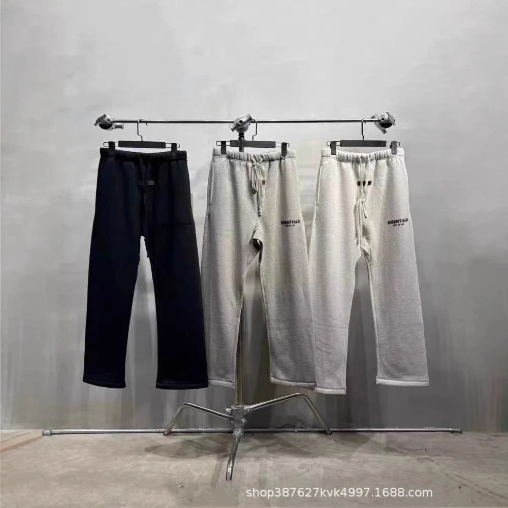 ESSENTIALS第八季高街休闲宽松直筒长裤卫裤