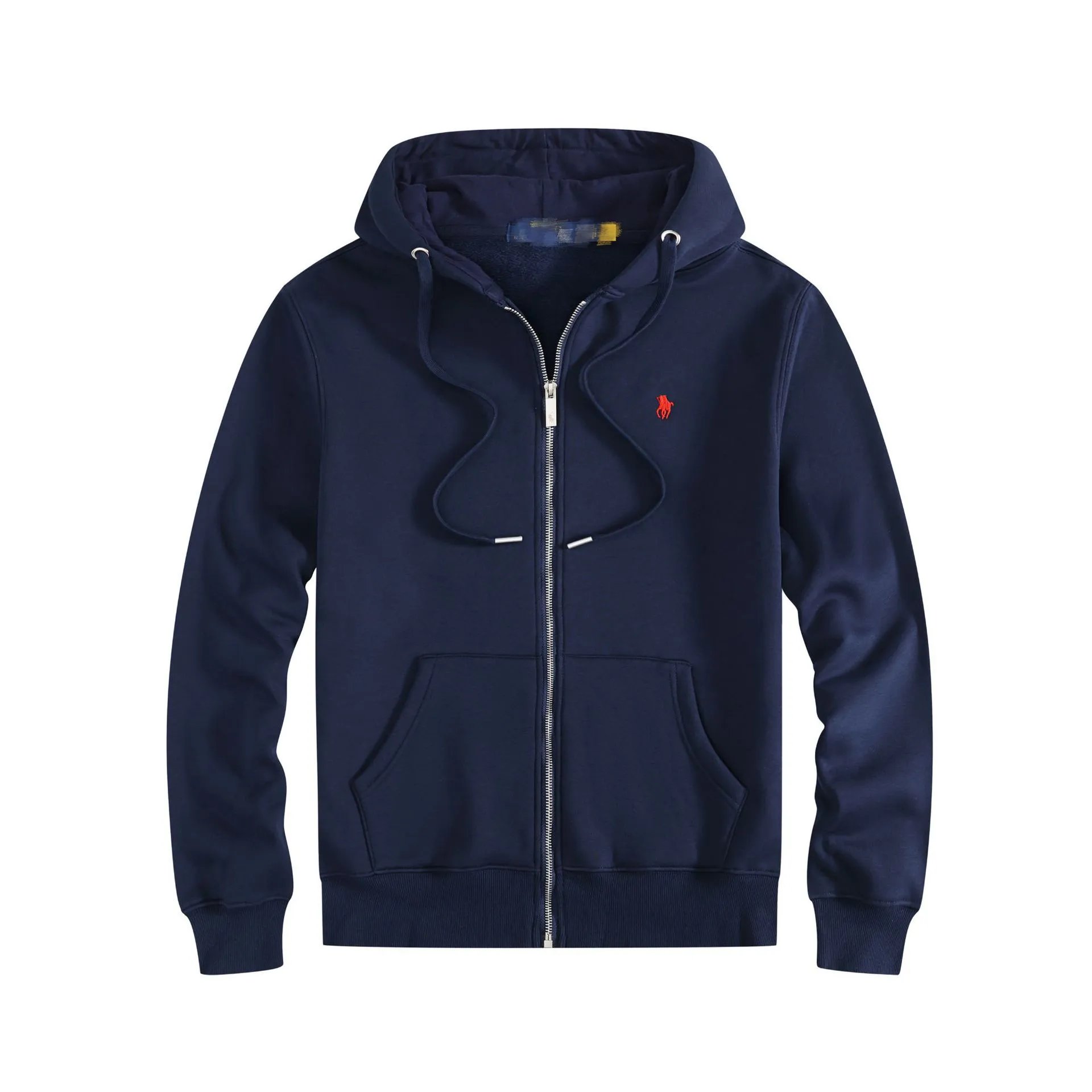 加绒卫衣宝蓝红