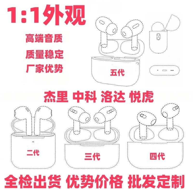 Apple 1-7th generation 4th AirPods Earphone