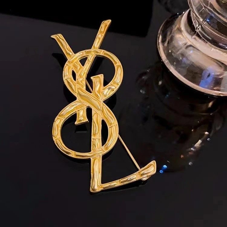 YveSaintLaurent brooch