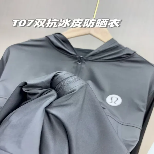 Lululemon T07 Double Anti-Ice Skin UV Protection Jacket Black Activewear - 7