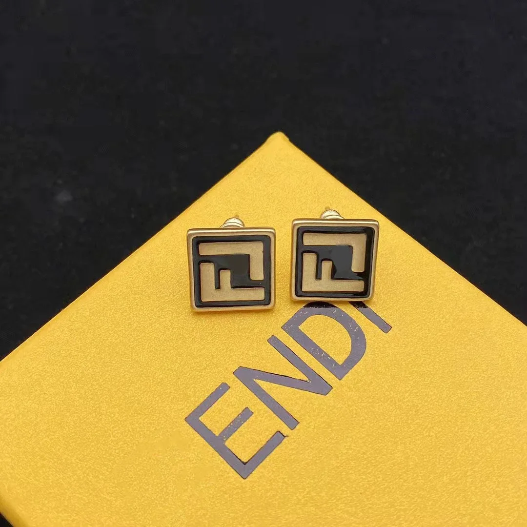 FENDI earrings-4 (2 Color)