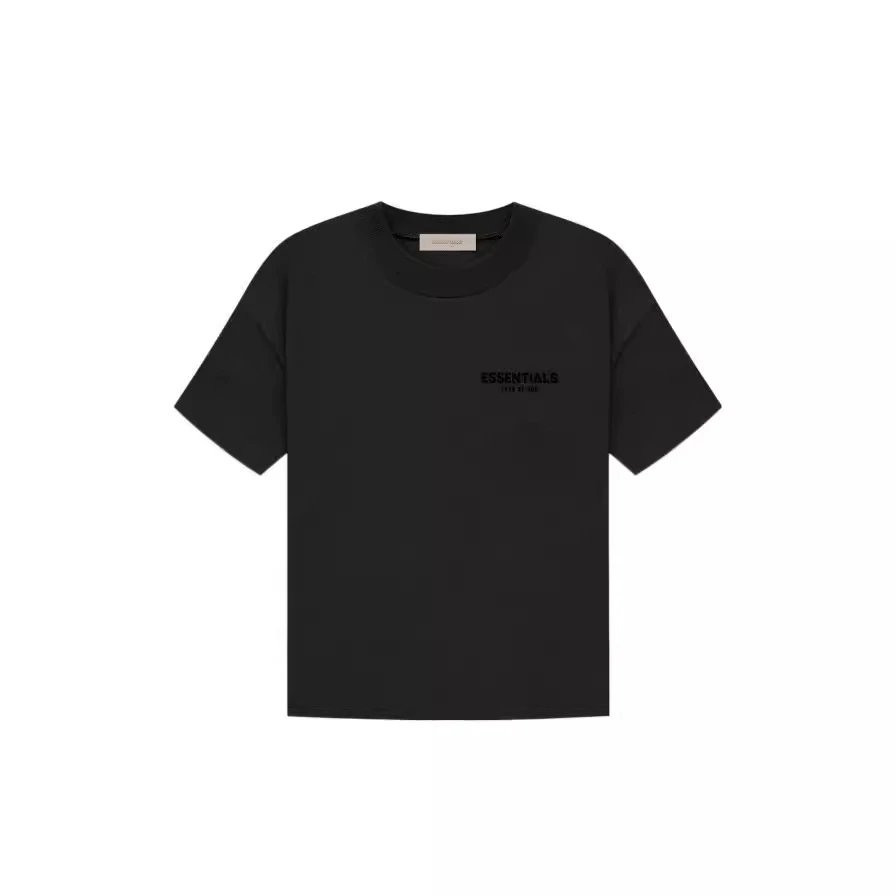 Fear of God Essentials SS22  Tee Light Oatmeal Log Tshirt-2