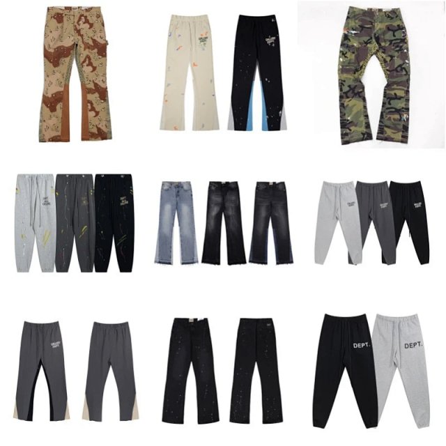 Chrome Hearts Black Cotton Gothic Street Pants