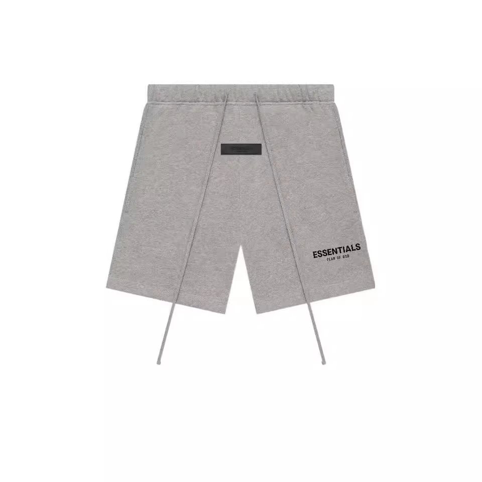 Fear of God Essentials SS22  Sweatshort Dark Oatmea-1