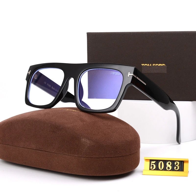 Black Frame with Clear Lenses