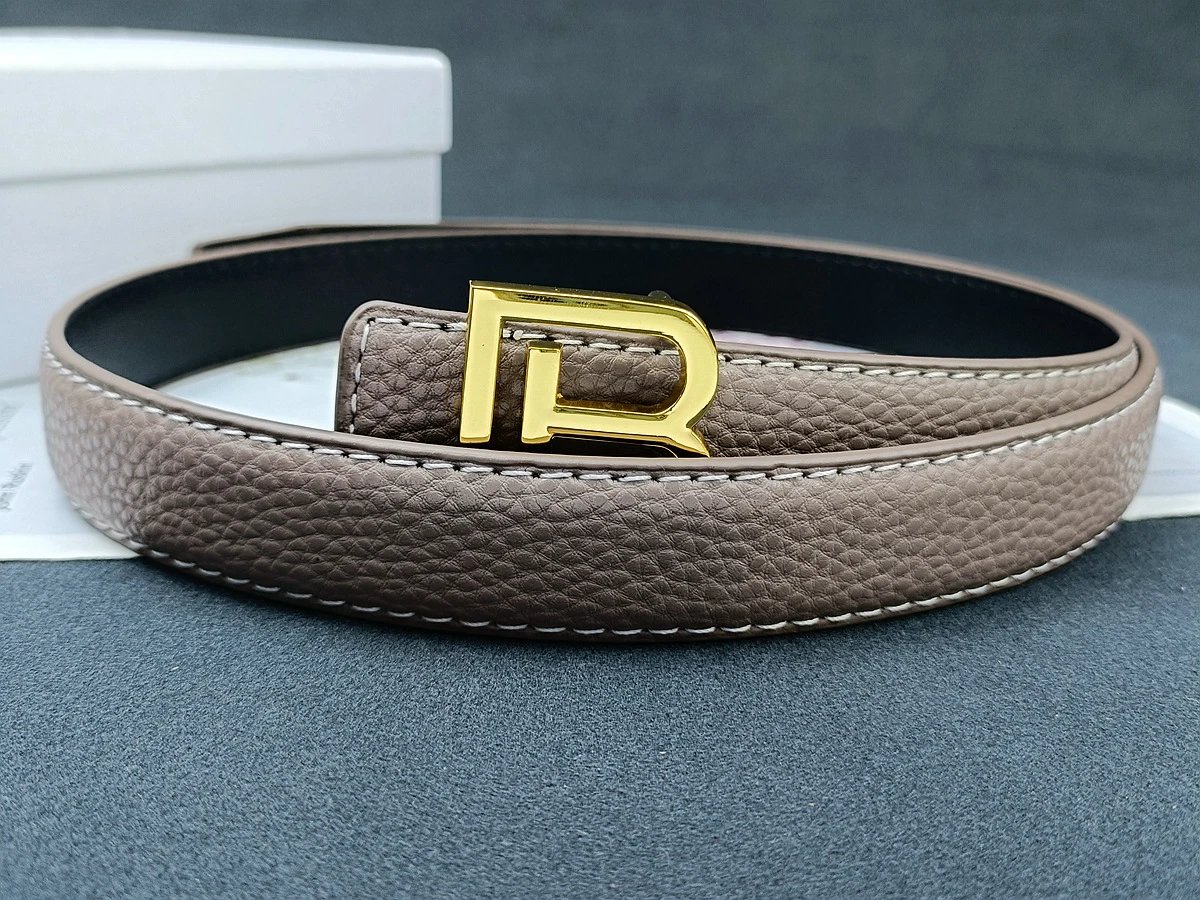 Balenciaga B Buckle Leather Belt Black - 5
