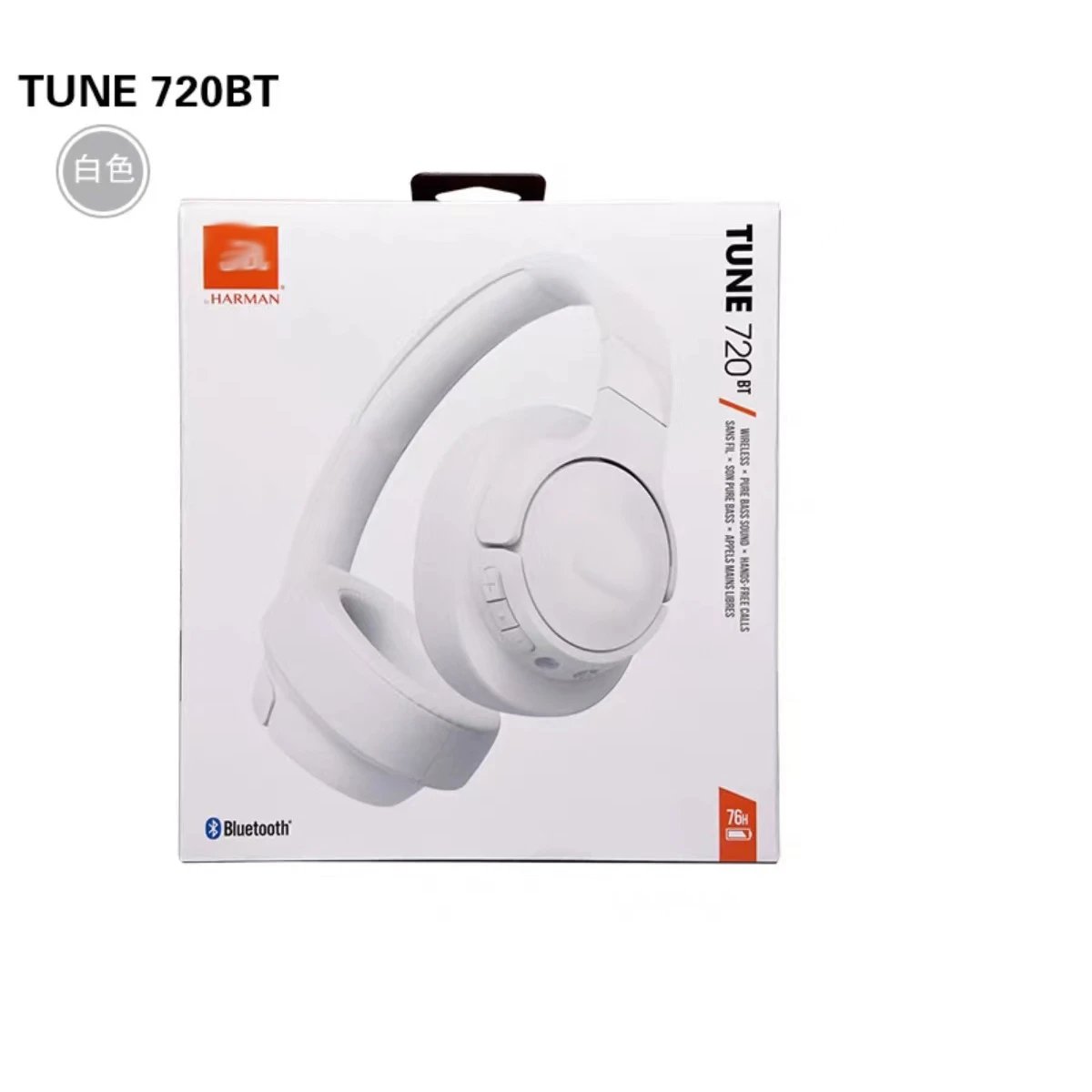 JBL Live 500BT Purple Over-Ear Headphones - 3