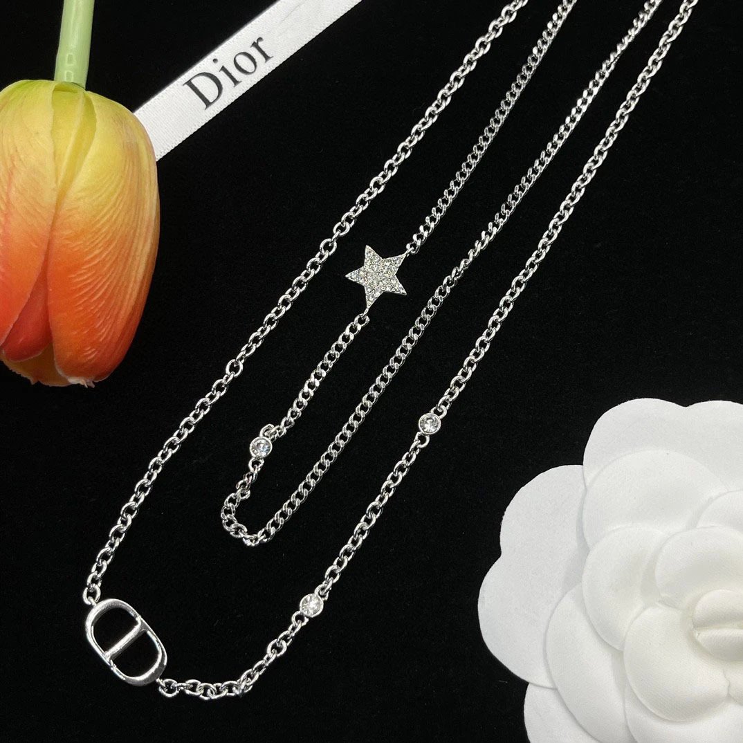 1:1 Batch Dior necklace-5