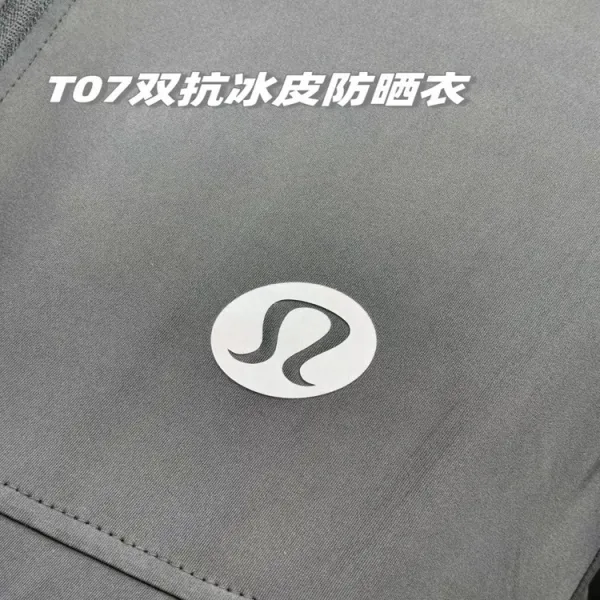 Lululemon T07 Double Anti-Ice Skin UV Protection Jacket Black Activewear - 10