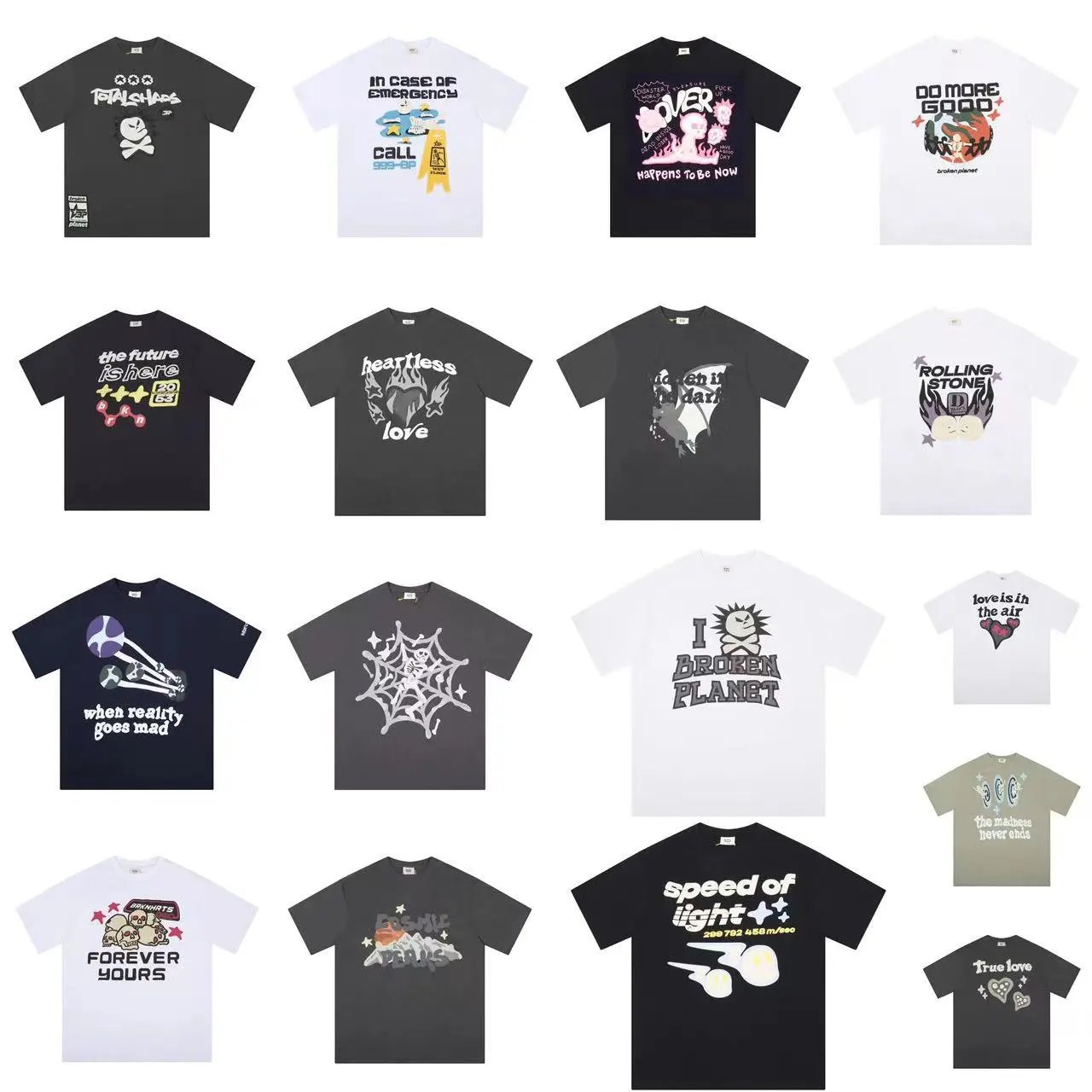 Broken planet T-shirt-4c