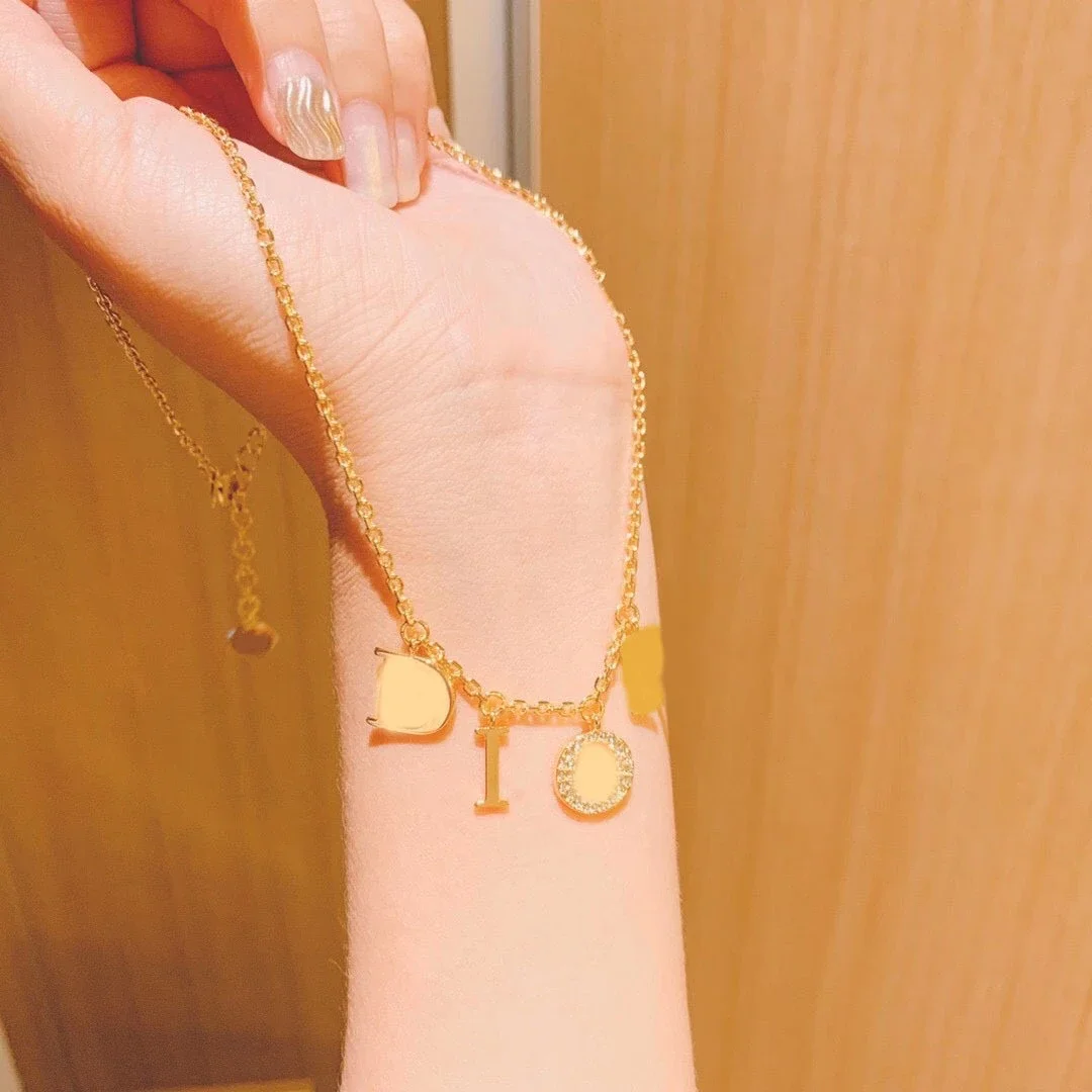 Dior necklace-6 (2 Colors)