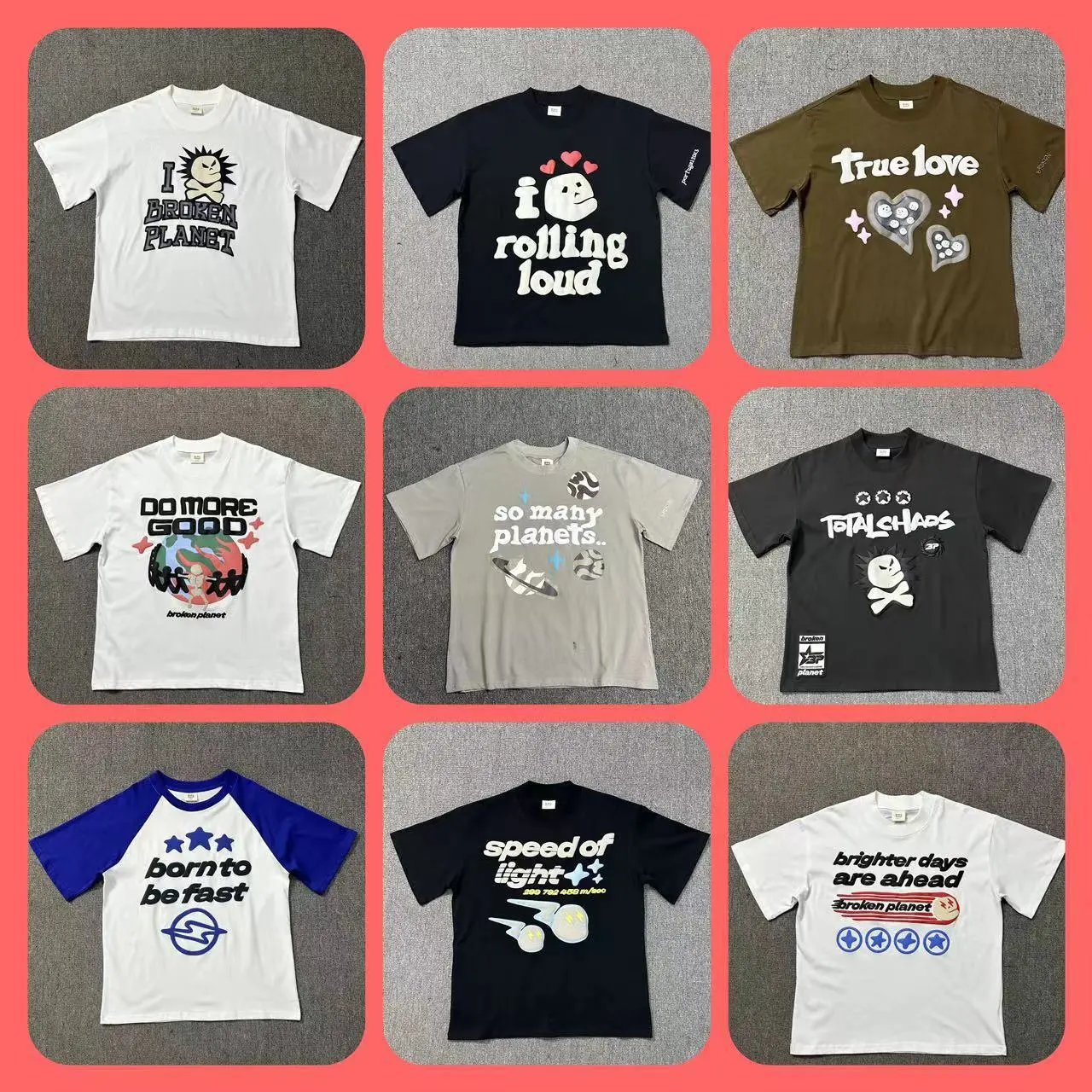 Broken planet T-shirt-2c