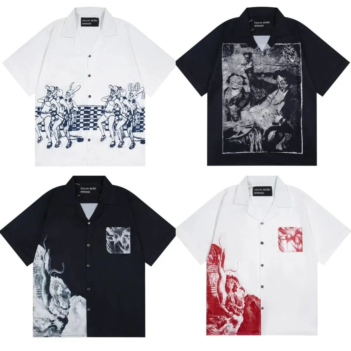 ENorth FEAR OF GOD FOG ceants Riches DepriMADNESS  T-SHIRT
