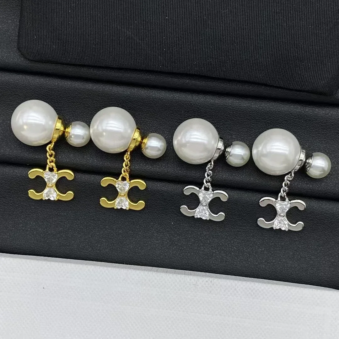 CELINE earrings-12 (2 Colors)