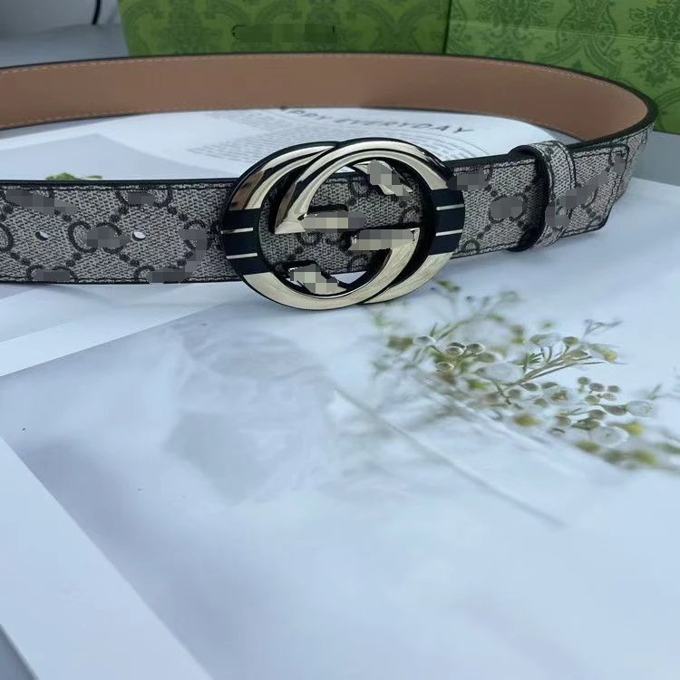 棕色布纹 激光金扣