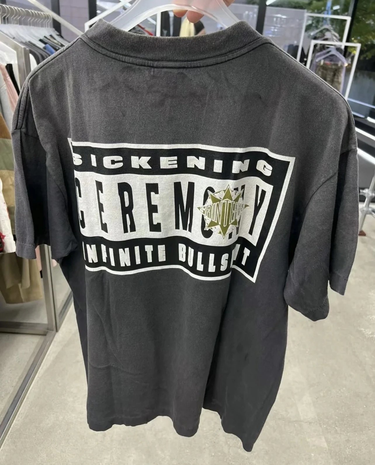 Design Eternal Fingerprint Graphic T-Shirt Black - 16