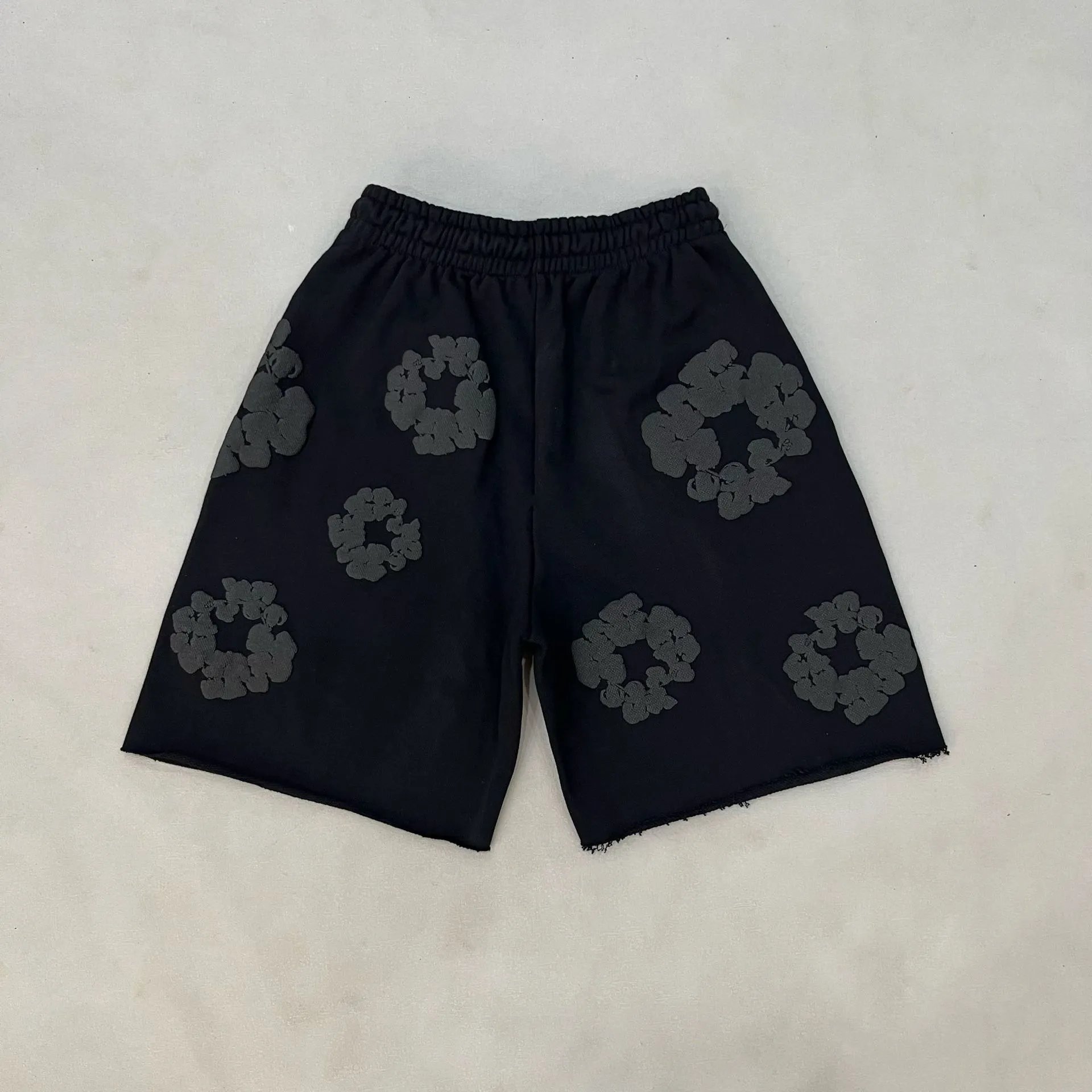 DK060 Black/Black Print/Shorts/High Version