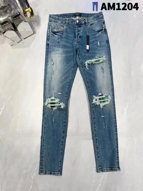 Distressed Ripped Skinny Jeans photo 8