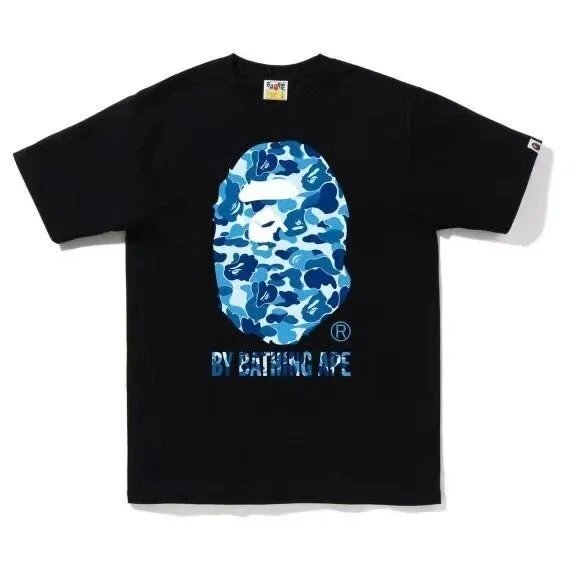 Camo Geometric Letter Print T-Shirt photo 6
