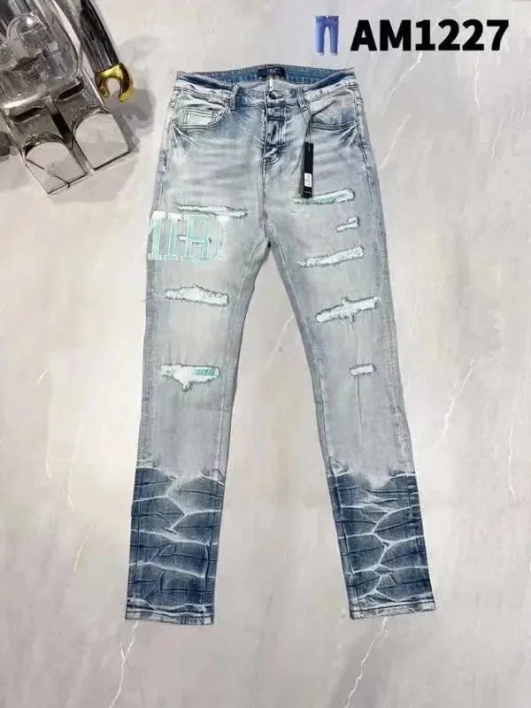 Distressed Ripped Skinny Jeans photo 7