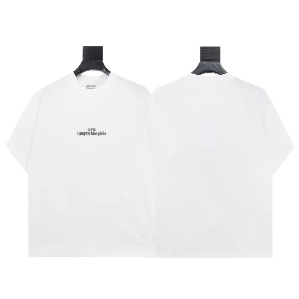 Maison Margiela Tabi Logo White T-Shirt - 1