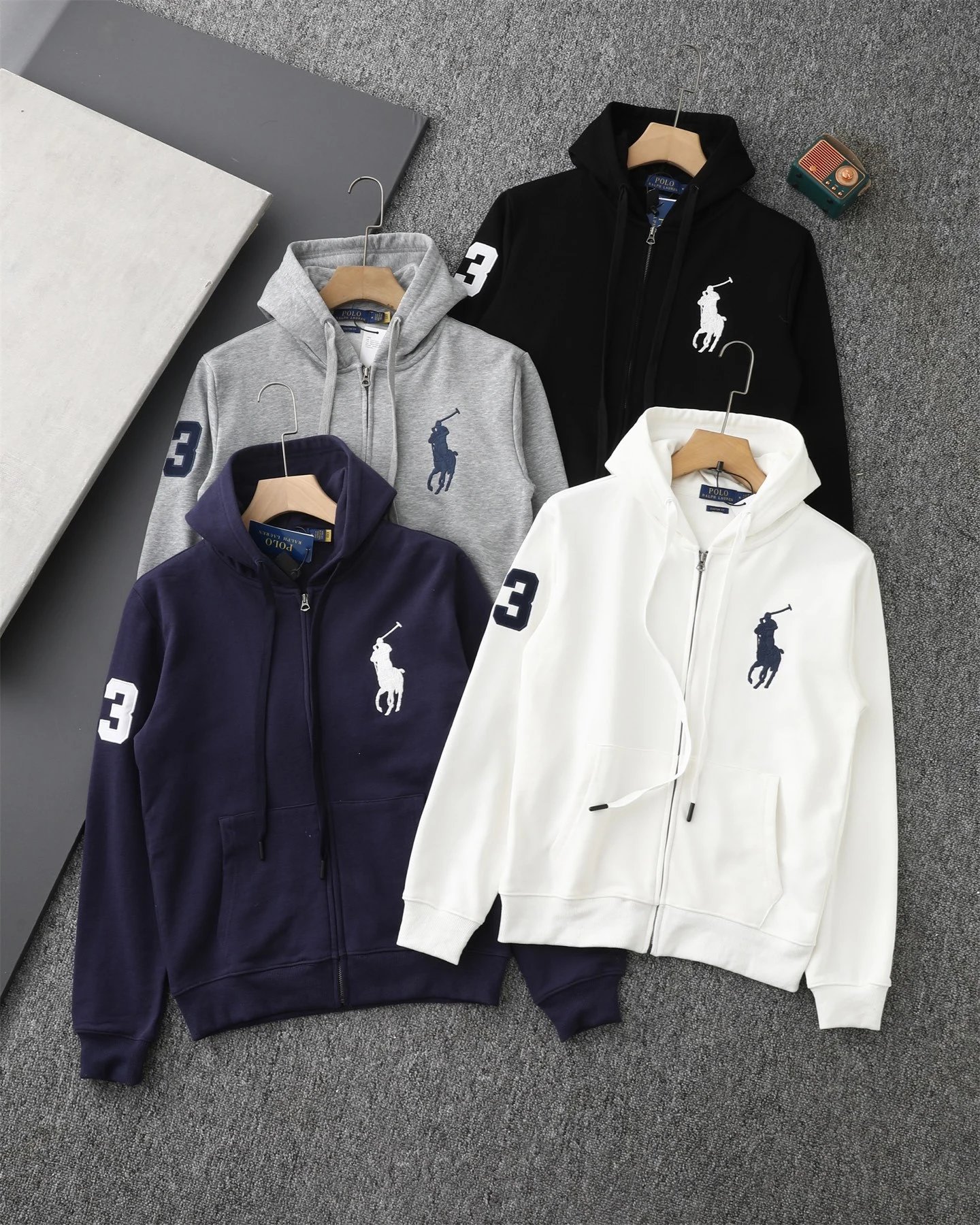 Ralph Lauren Embroidered Cardigan Hoodie photo 6