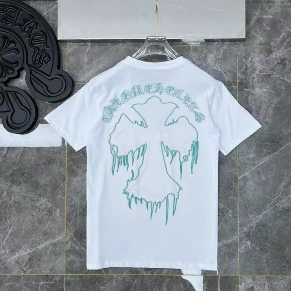 Chrome Hearts 33 Graphic Print White T-Shirt - 10