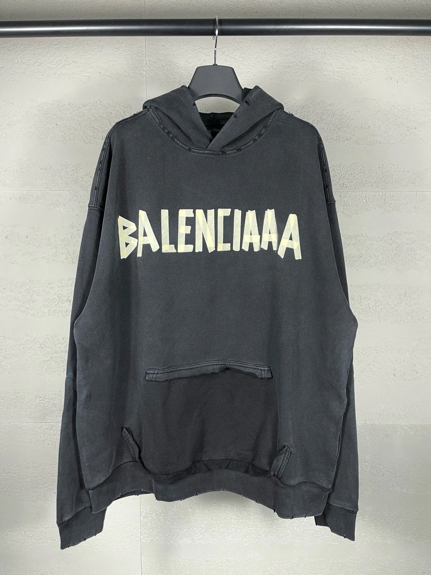 Balenciaga Distressed Hoodie photo 2