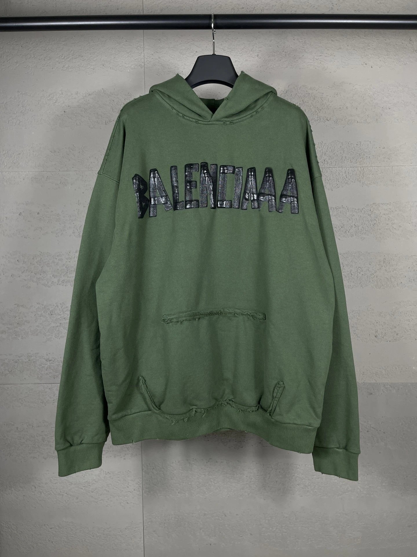 Balenciaga Distressed Hoodie photo 7