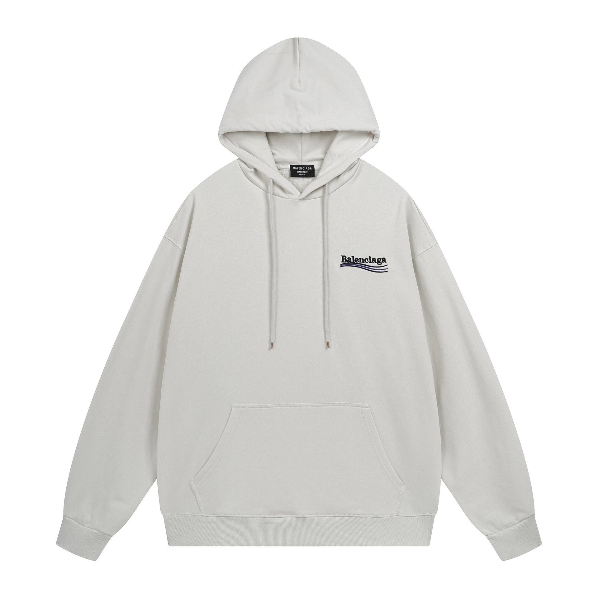 Balenciaga Wave Embroidered Hoodie photo 5