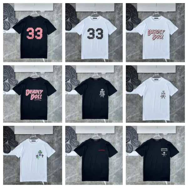 Chrome Hearts 33 Graphic Print White T-Shirt - 4