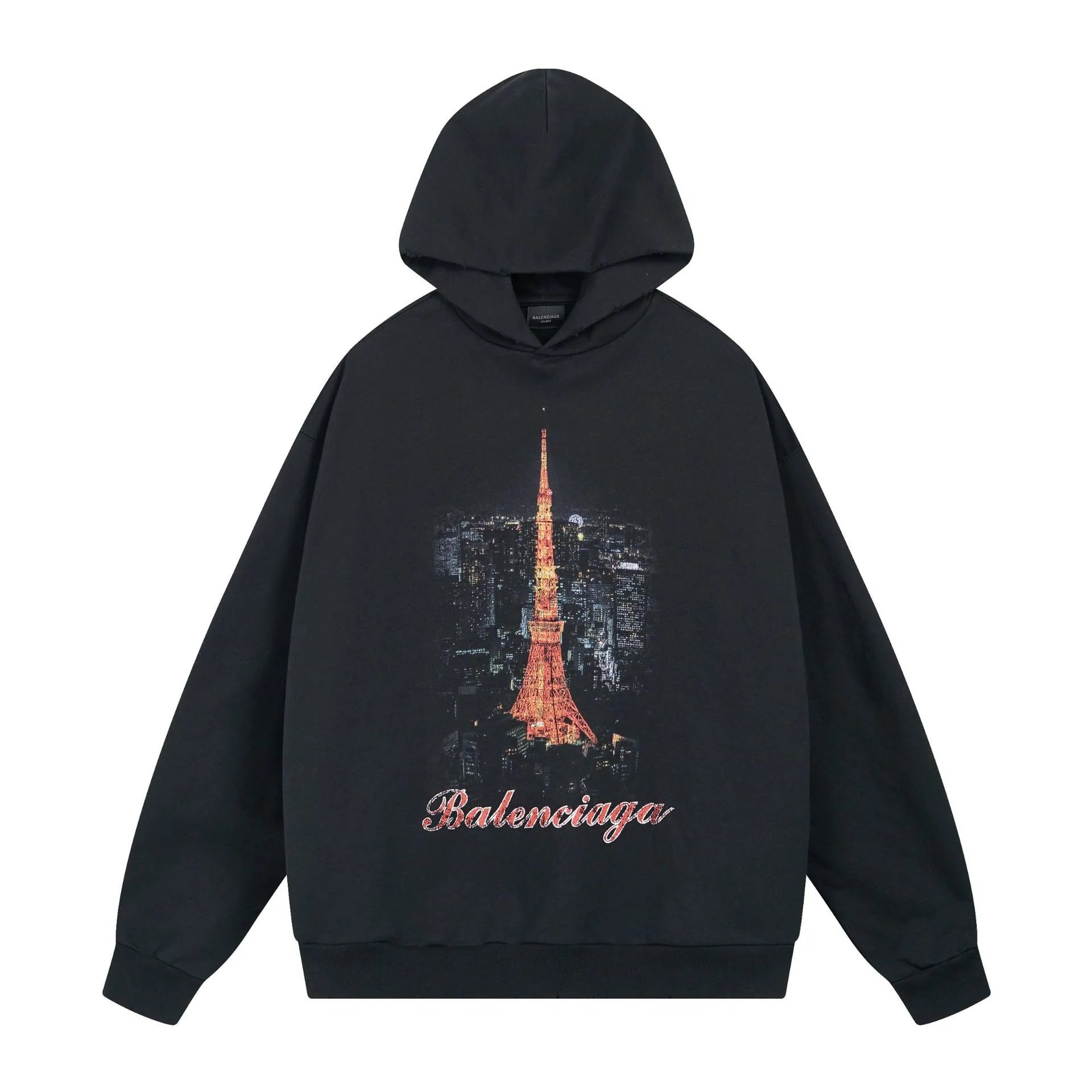 Balenciaga Eiffel Tower Surfing Hoodie