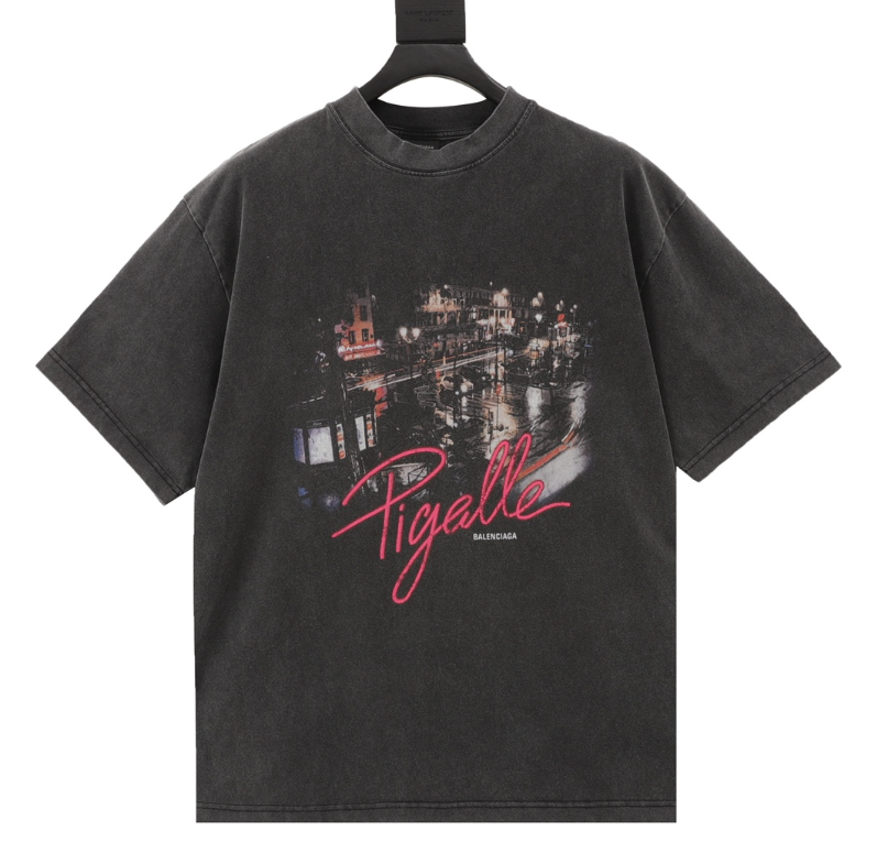 Distressed Eiffel Tower T-Shirt photo 2