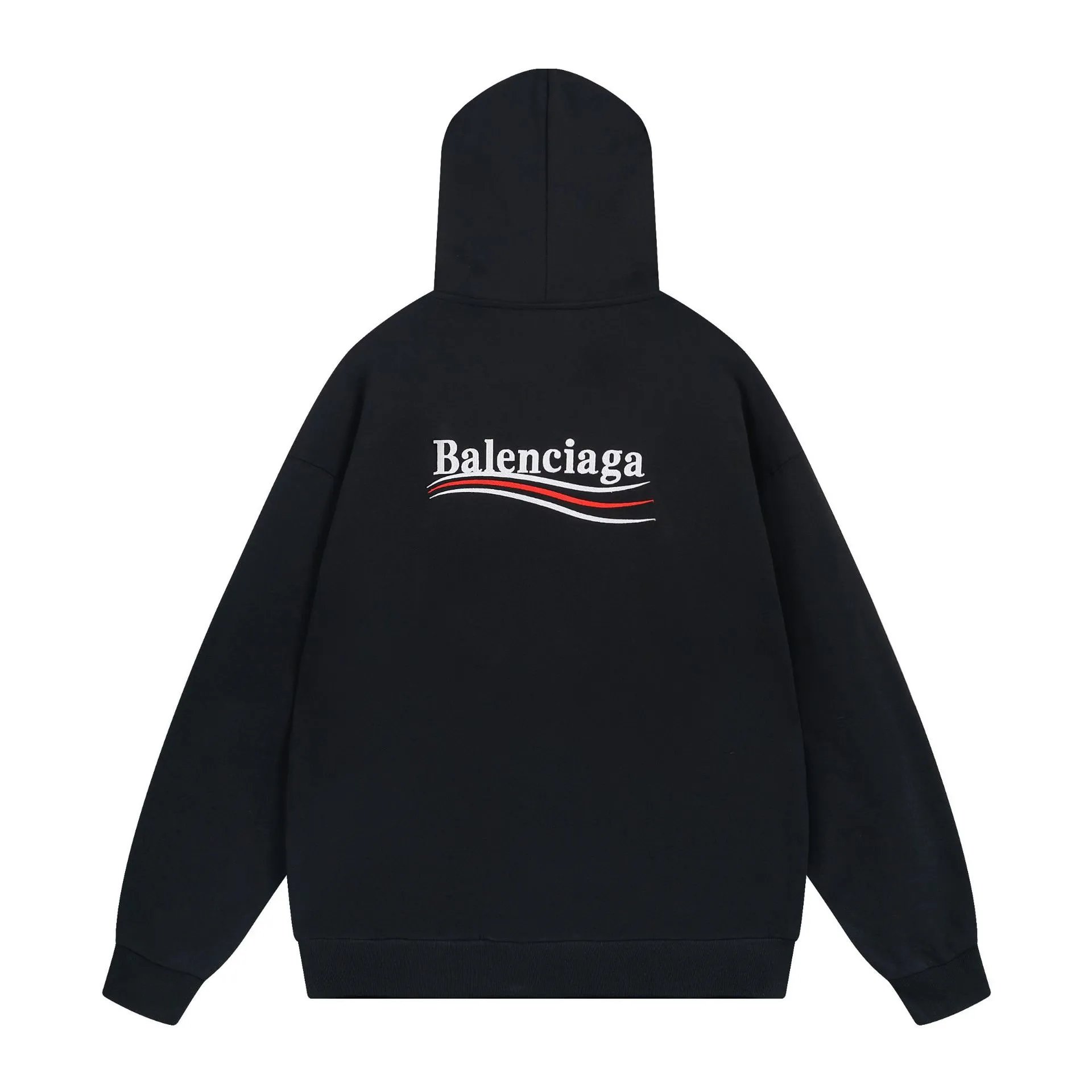 Balenciaga Wave Embroidered Hoodie photo 7