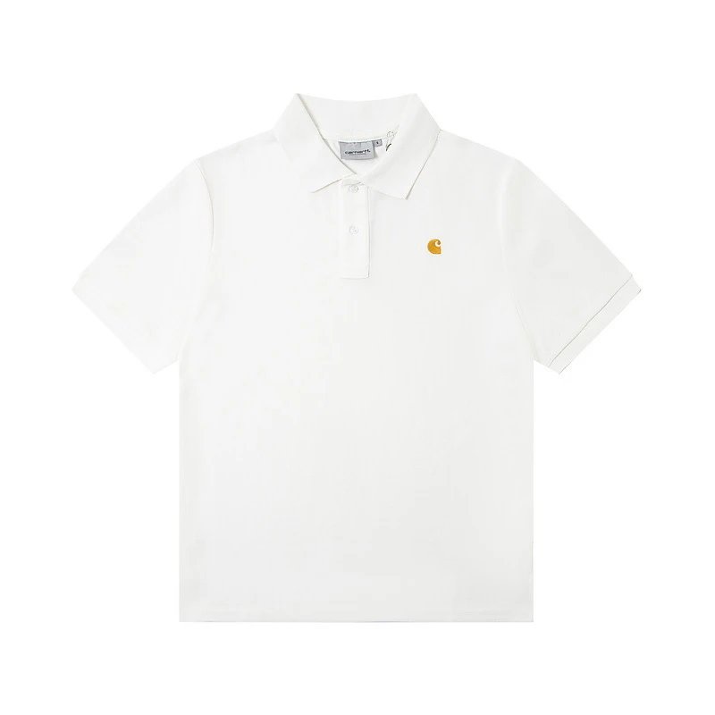 Carhartt Small Logo Embroidered Polo Shirt photo 2