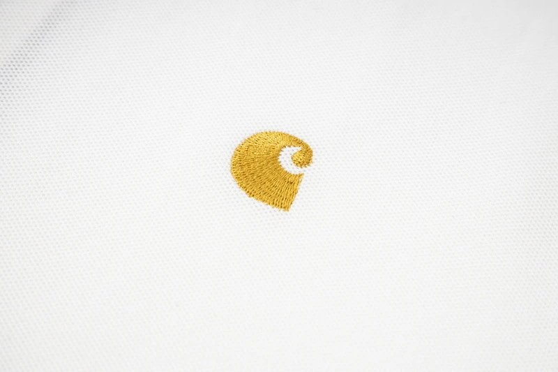 Carhartt Small Logo Embroidered Polo Shirt photo 8