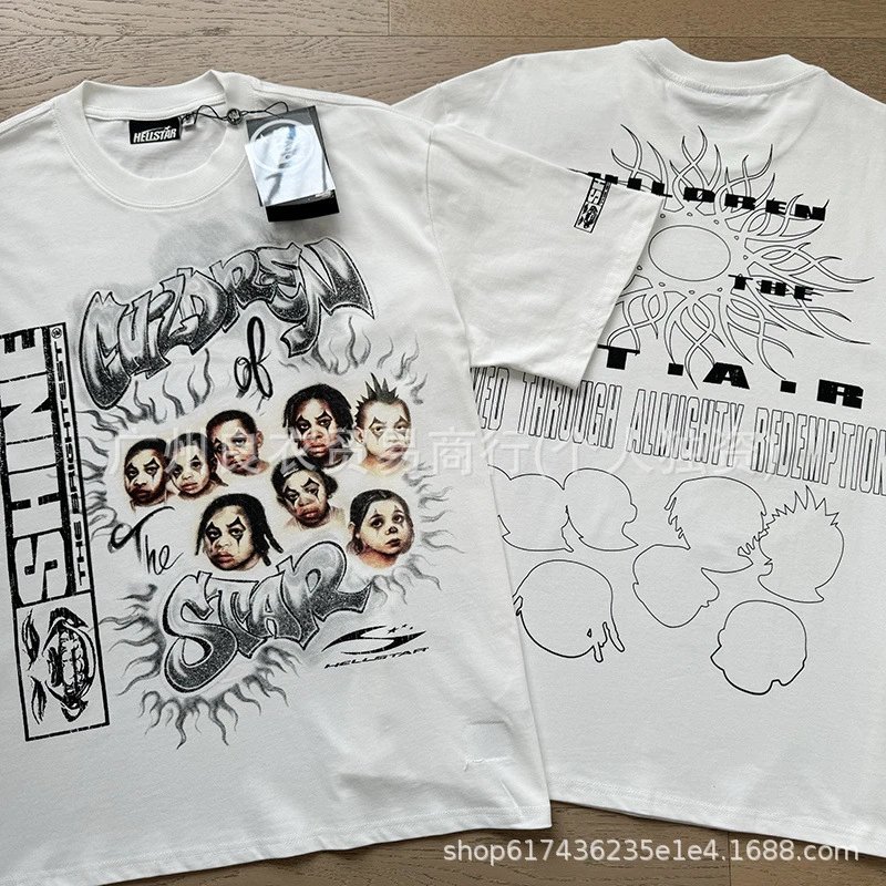 Hellstar Retro Print T-Shirt photo 3