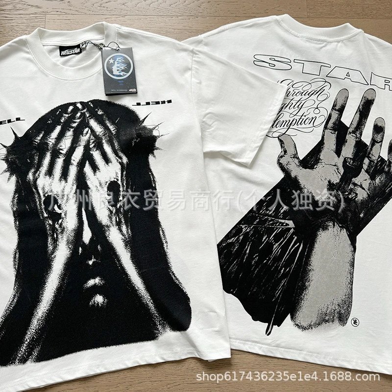 Hellstar Retro Print T-Shirt photo 4