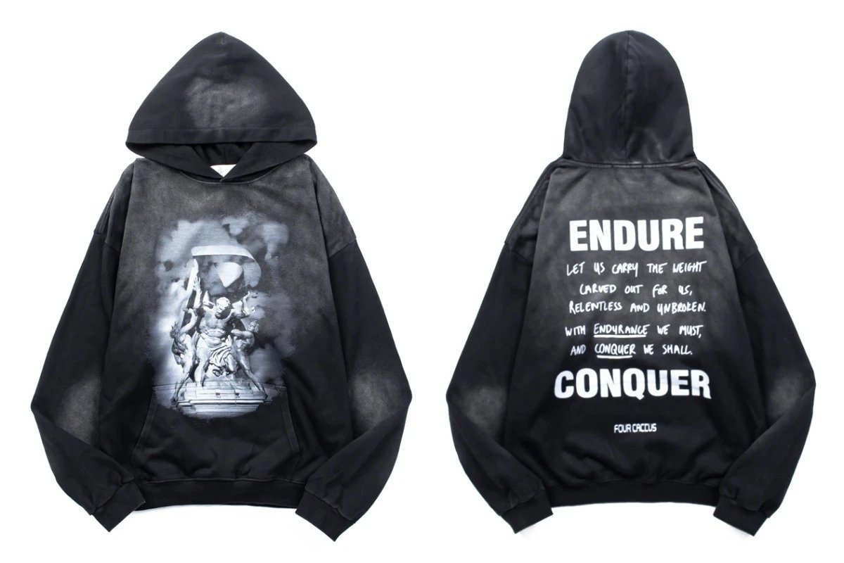 855 Washed Black (French Terry)