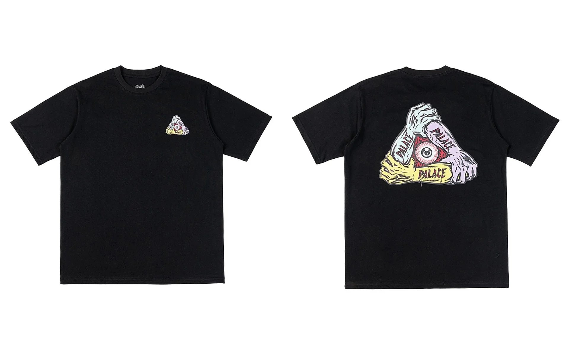 Triangle Print Cotton T-Shirt photo 3
