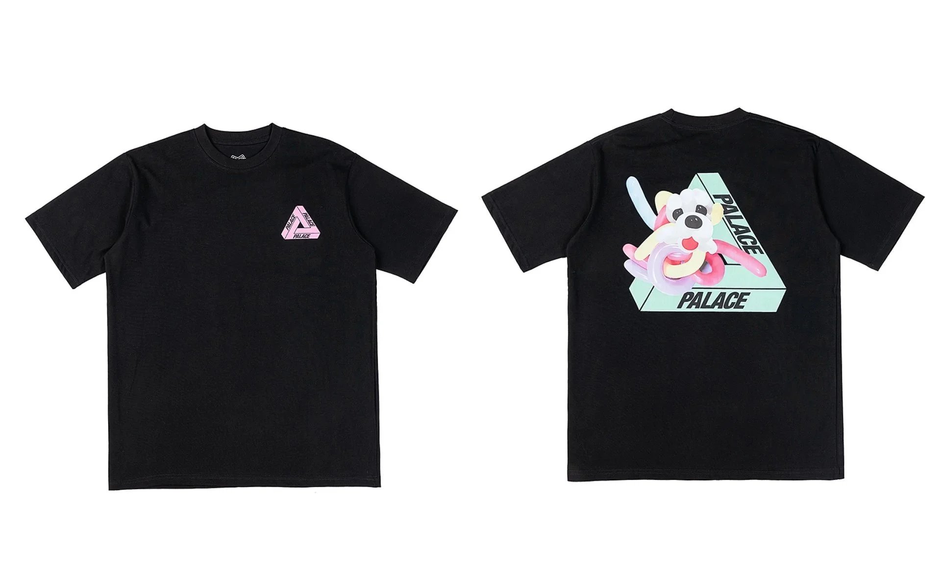 Triangle Print Cotton T-Shirt photo 5