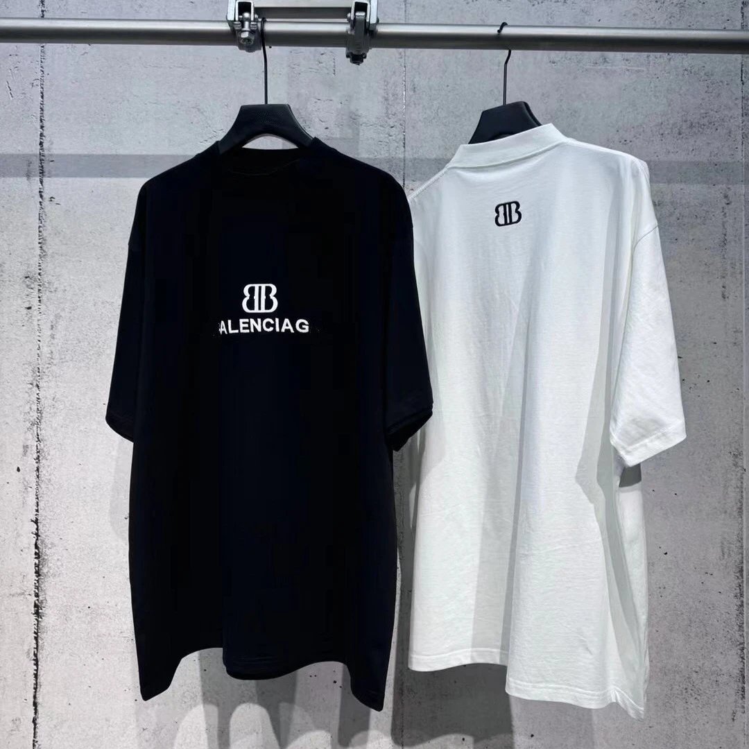 Balenciaga BB Embroidered T-Shirt