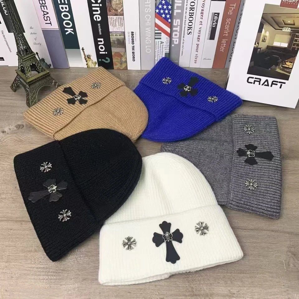 Chrome Hearts Cross Knit Beanie