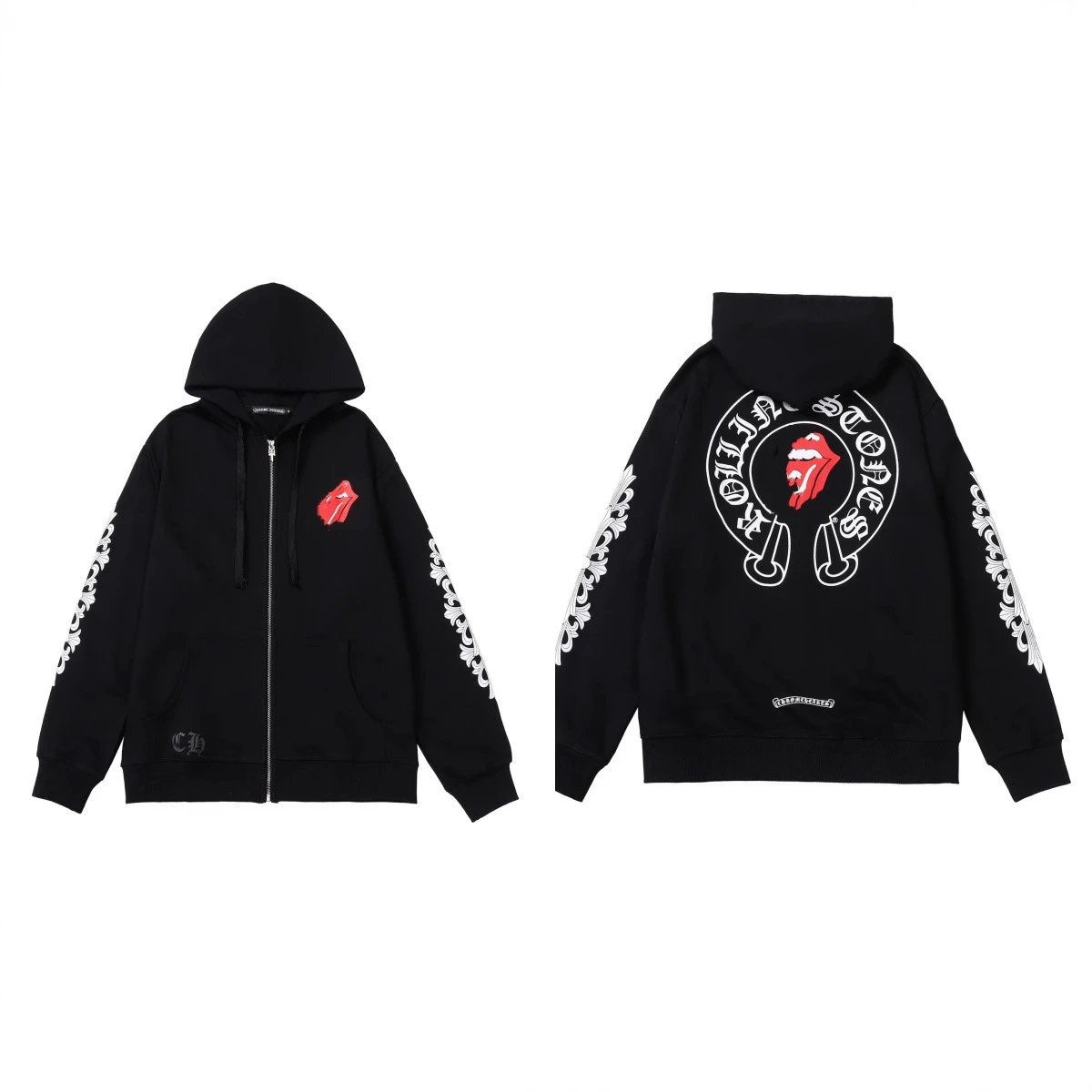 Chrome Hearts Cross Zip Hoodie