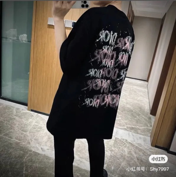 Dior Graffiti Print Black T-Shirt - 2